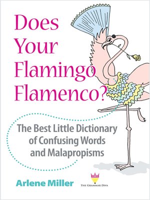 cover image of Does Your Flamingo Flamenco? the Best Little Dictionary of Confusing Words and Malapropisms
